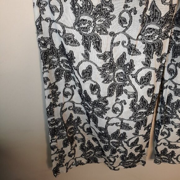 NWT Anthropologie San & Soni Terre Textured Cotton Wide Leg Pants 10 - Picture 6 of 16